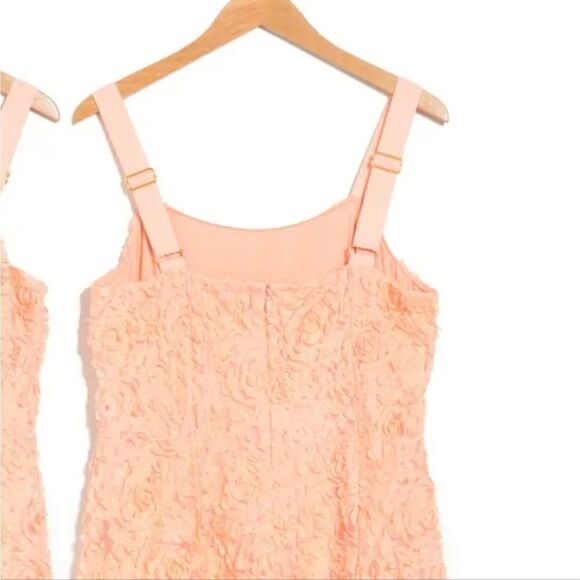 NWT Rachel Roy Textured flourette mesh Tank dress - Picture 5 of 7